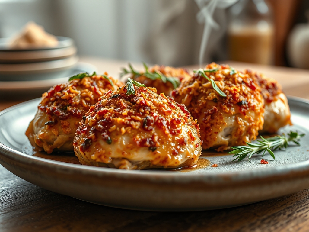 crusted baked chicken recipes