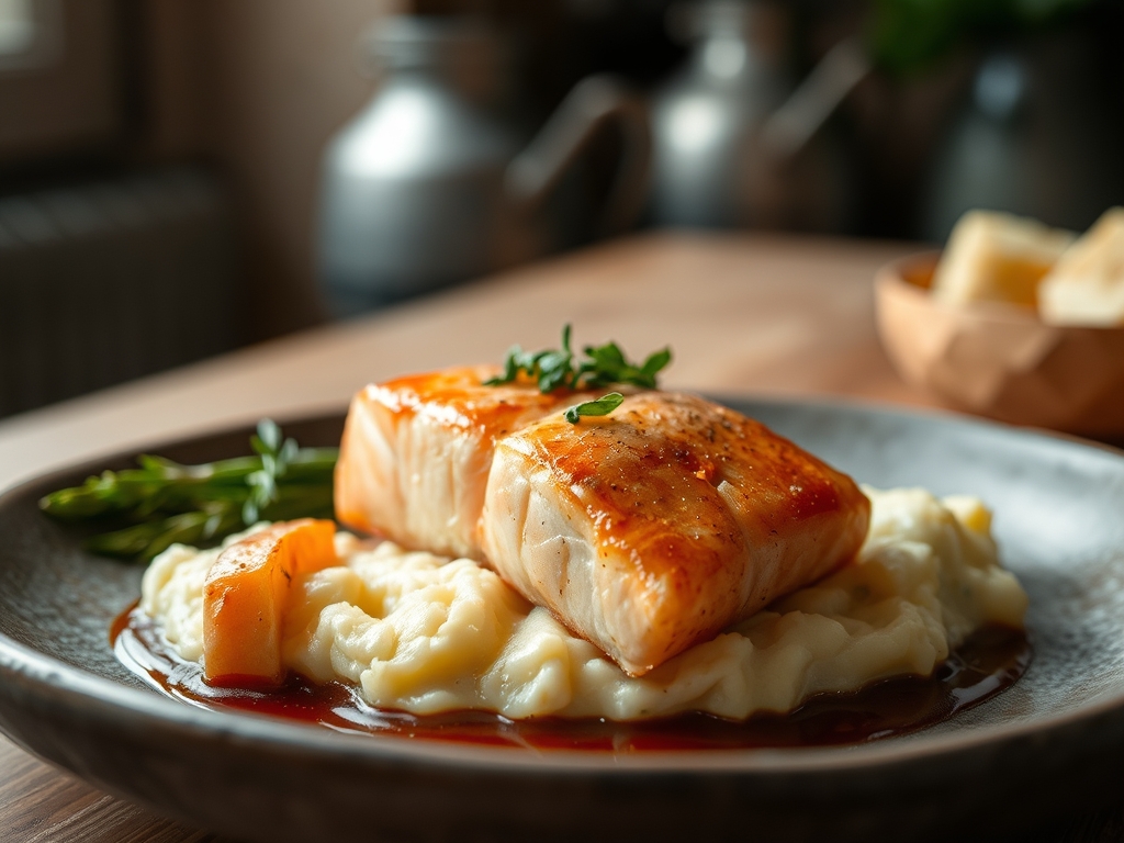 salmon recipes with mashed potatoes